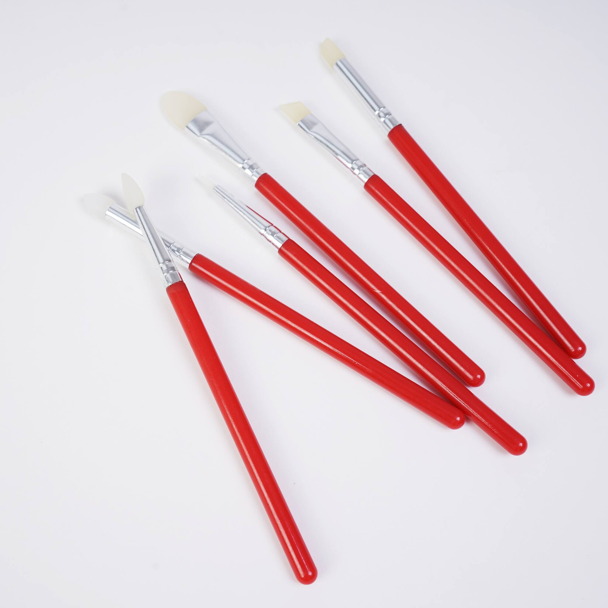 6 Piece Silicone Brush Set by Craft Smart®
